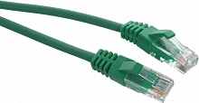 Патч-корд Suprlan 10-0159 UTP RJ-45 вил.-вилка RJ-45 кат.5E 3м зеленый LSZH 26AWG