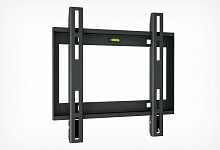 Кронштейн для телевизора Holder LCD-F2608 черный 19"-50" макс.40кг настенный фиксированный