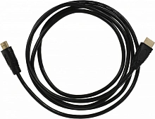 Кабель аудио-видео Buro HDMI (m)/HDMI (m) 2м. черный (BU-HDMI-V1.4-2M)