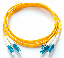Патч-корд Lanmaster LAN-2LC-2LC/OM4-1.0 2x50/125 OM4 LC дуплекс-LC дуплекс 1м LSZH желтый