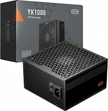Блок питания PcCooler ATX 1000W YK1000 80+ bronze (20+4pin) APFC 135mm fan 6xSATA Cab Manag RTL