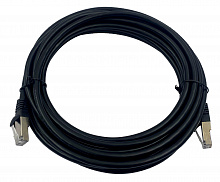 Патч-корд Buro BU-7-5M STP 4 пары cat.7 CCA molded 5м черный RJ-45 (m)-RJ-45 (m)