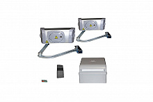 FE40230 combo KIT - Комплект автоматики для двухстворчатых распашных ворот на основе привода FE40230 (блок управления ZF1N, радиоуправление)