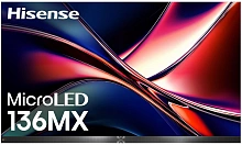 Телевизор QLED Hisense 136" 136MX черный 4K Ultra HD 120Hz DVB-T DVB-T2 DVB-C DVB-S DVB-S2 USB WiFi Smart TV