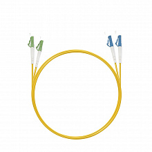 Cabeus FOP(d)-9-LC/APC-LC/UPC-1m - Шнур оптический duplex LC/APC-LC/UPC 9/125 sm 1м LSZH
