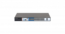 GL-SW-G205-24P - Коммутатор GIGALINK, WEB Smart управляемый, 24 PoE (802.3af/at) портов 10/100/1000Мбит/с 8 до 250 метров cat.6, 2*SFP 1000Мбит/с, 400Вт APO&R