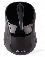 Мышь A4Tech G3-280A серый/черный оптическая 1200dpi беспров. USB 3but