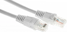Патч-корд KingPrice KP-PC-c5e-0.5m-g 1Гбит/с UTP 4 пары cat.5E CCA molded 0.5м серый RJ-45 (m)-RJ-45 (m)