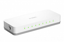 DES-1008C/B1A Неуправляемый коммутатор D-Link с 8 портами 10/100Base-TX и функцией энергосбережения