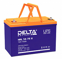 Аккумуляторная батарея Delta HRL 12-75 X (12V / 75Ah)