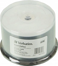 Диск CD-R Verbatim 700Mb 52x Cake Box (50шт) Printable (43756)