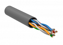 LC1-C5E04-111-T-R - ITK Витая пара U/UTP 5E 4х2х24AWG PVC серый (305м) РФ/Т