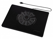 Подставка для ноутбука Hama Slim (00053067) 15.6"335x236x30мм 33дБ 1x 160ммFAN 518г пластик черный
