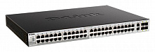 DGS-3130-54TS/B1A PROJ Управляемый L3 стекируемый коммутатор D-Link с 48 портами 10/100/1000Base-T, 2 портами 10GBase-T и 4 портами 10GBase-X SFP+