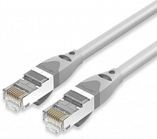 Патч-корд Vention IBHHAA 10Гбит/с STP 4 пары cat.6A Cu molded 0.3м серый RJ-45 (m)-RJ-45 (m)