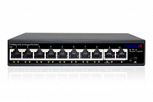TR-NS1110-105-8POE v2 - Неуправляемый коммутатор TRASSIR