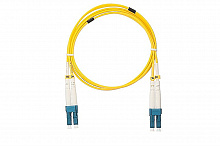 NMF-PC2S2C2-LCU-LCU-002 - Шнур NIKOMAX волоконно-оптический, одномодовый 9/125мкм, стандарта OS2, LC/UPC-LC/UPC, двойной, LSZH нг(В)-HFLTx, 2мм, желты, 2 м