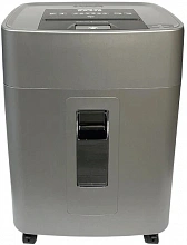 Шредер Office Kit SA375 серый/черный с автоподачей (секр.P-4) фрагменты 375лист. 42лтр. скрепки скобы пл.карты CD
