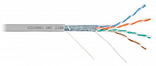 NMC 2200A-GY - Кабель NIKOMAX F/UTP 4 пары, Кат.5e (Класс D), тест по ISO/IEC, 100МГц, одножильный, BC (чистая медь), 24AWG (0,50мм), поливинилхлорид, внутренний, серый, 305м - гарантия: 1 год
