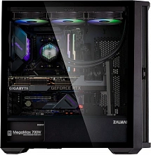 Корпус Zalman Z10 черный без БП ATX 10x120mm 2x140mm 2xUSB3.0 audio bott PSU