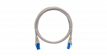 NMC-PC4UE55B-001-C-GY - Коммутационный шнур неэкранированный, категории 6, LSZH, 0,15 м