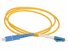 FPC09-LCU-SCU-C1L-2M - Оптический (патч-корд), SM, 9/125 (OS2), LC/UPC-SC/UPC,(simplex),2м, ITK