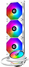 Система водяного охлаждения ID-Cooling Zoomflow 360 XT ARGB Soc-AM5/AM4/1200/1700/1851 белый 4-pin 14-35dB Al+Cu 350W Ret (ZOOMFLOW 360 XT SNOW)