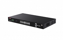 IP-COM G2220P-16-250W - Коммутатор Web smart  с 18 гигабитными портами и 1 SFP-портом, включая 16 портов с поддержкой технологии PoE