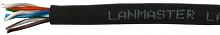 Кабель информационный Lanmaster LAN-5EUTP-HFLT-BK кат.5E UTP 4 пары 24AWG LSZH внутренний 305м черный