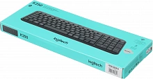 Клавиатура Logitech K250 YR0107 графитовый беспроводная BT slim (920-013452)