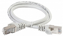 PC01-C5EF-1M - ITK Коммутационный шнур (патч-корд) кат.5E FTP 1м серый