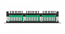 NMC-RP24UD2-HU-BK - Неэкранированная патч-панель NIKOMAX, 24 порта, 19", 0,5U, категория 5e