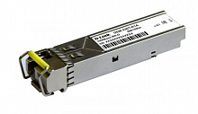 330T/10KM/A1A WDM SFP-трансивер D-Link с 1 портом 1000Base-BX-D (Tx:1550 нм, Rx:1310 нм) для одномодового оптического кабеля (до 10 км, разъем LC)