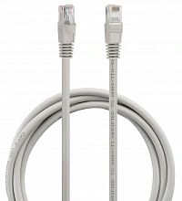 Патч-корд Buro UTP-6-2M-G UTP 4 пары cat.6 CCA molded 2м серый RJ-45 (m)-RJ-45 (m)