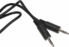 Кабель аудио Ningbo JAAC002-0.5 Jack 3.5 (m)/Jack 3.5 (m) 0.5м. черный